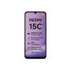 Xiaomi Redmi 15C 5G - 5G nutitelefon - Dual-SIM - RAM 8 GB / sisemälu 128 GB - microSD pesa - 6,9 tolli - 1600 x 720 pikslit (120 Hz)
