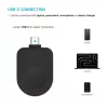 Fikseeritud USB-C laadimisadapter FIXED FIXDW-AWAP-BK Apple Watchi Powerstation Uni jaoks, kompaktne varuosa