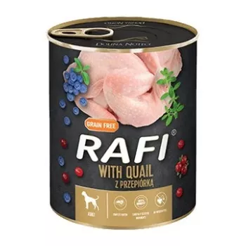 Dolina Noteci Rafi Dog märgtoit vuti, mustikate ja jõhvikatega - 800 g