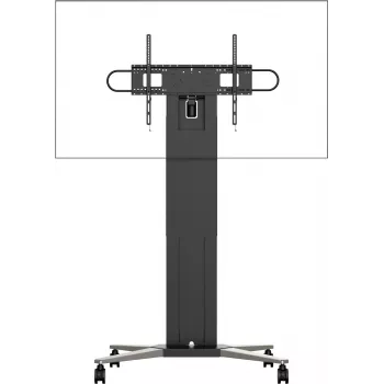 Vision - Käru - motoriseeritud - lameekraanile - käru - Teras - matt must - Ekraani suurus: 119,4-228,6 cm (47-90)