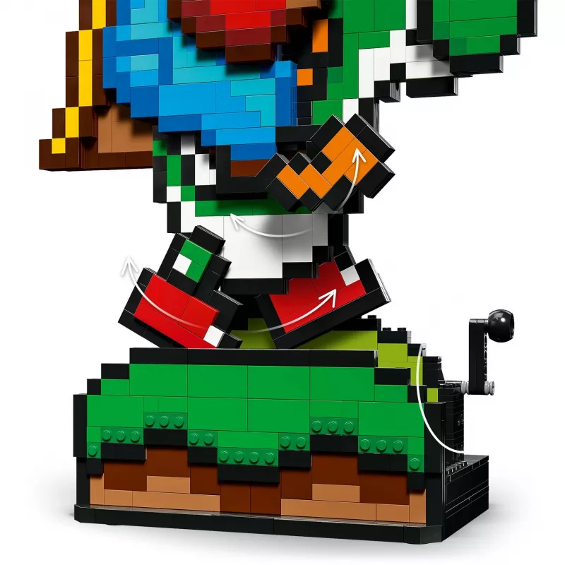 Ehitusmänguasi LEGO Super Mario World Mario & Yoshi komplekt 71438 — interaktiivsed figuurid ja ehitatavad mänguelemendid