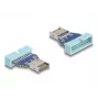DeLOCK USB-adapter, pin-päis isane -> sisemine USB Type-E Key A isane, 10 Gbps