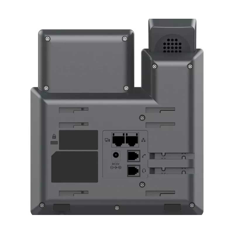 Grandstream Networks GRP2601P IP-telefon must 2 liini LCD-ekraaniga