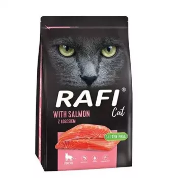Kuiv kassitoit dolina noteci Rafi Sterilised lõhega — 7 kg, 32% valku, 10% rasva, gluteeni- ja suhkruvaba
