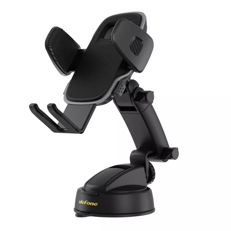 Auto telefoni hoidik UleFone Armor Mount UF-UAN16 reguleeritava nurgaga kinnitus nutitelefonidele