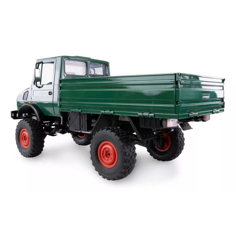 Amewi Mercedes‑Benz Unimog raadio teel juhitav auto mõõtkavas 1:12 4WD, roheline
