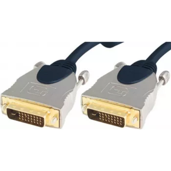 DVI-kaabel ShiverPeaks SP77441 1,5 m DVI-D sinine
