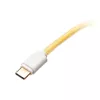 Ducky Premicord Afterglow spiraalkaabel, USB Type-C - Type-A - 1.8m