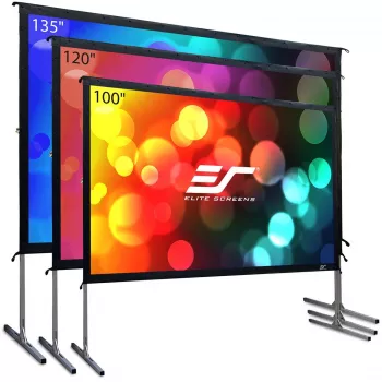 Elite Screens Yard Master 2 - Manuaalne - 4,57 m (180 tolli) - 3,99 m - 2,24 m - 16:9 - Hõbedane - Valge