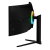 49-tolline kumer LED-kuvar Arozzi Nova — 5120 x 1440 Dual QHD, VA-paneel, 4 ms, USB-jaotur, VESA