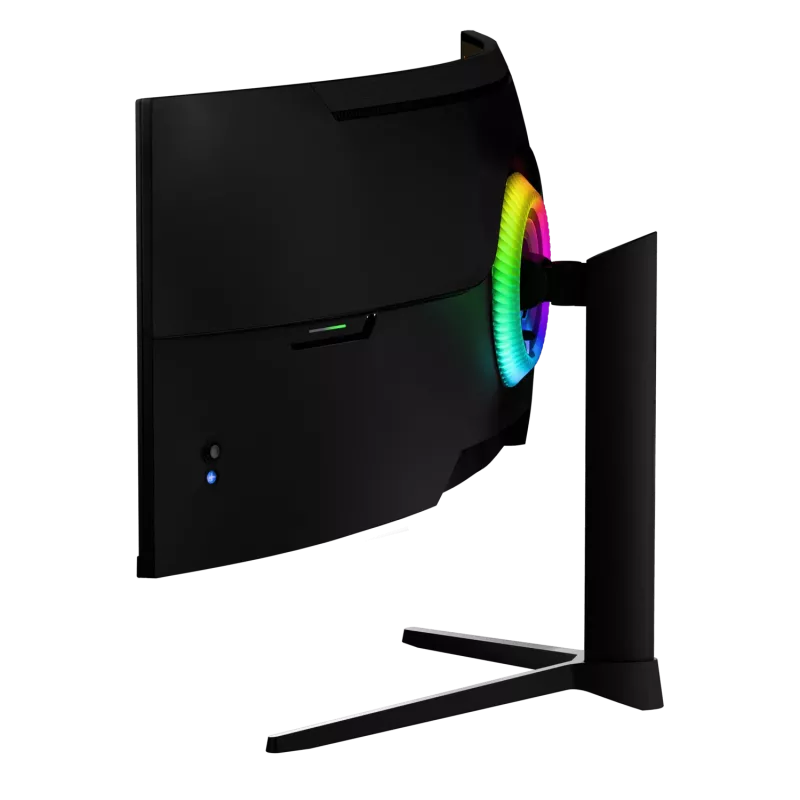 49-tolline kumer LED-kuvar Arozzi Nova — 5120 x 1440 Dual QHD, VA-paneel, 4 ms, USB-jaotur, VESA