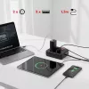 Pikendusjuhe MACLEAN MCE387 B — 2 pistikupesa, 3×USB A, 110–240V, 1,5 m kaabel, max 2500W
