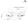 Maclean MC-764 kinnituskomplekt must