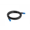 LANBERG Cat6a S/FTP RJ-45 võrgukaabel PCF6A-10CC-0500-BK, 5 m, LSZH, 26 AWG, CCA, must