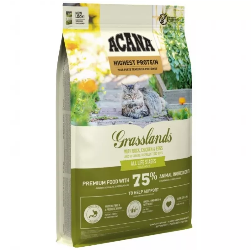 ACANA Grasslands Cat - kuiv kassitoit - 4,5 kg