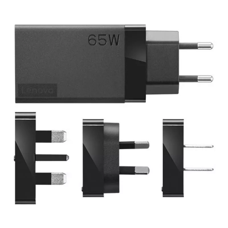 Lenovo 40AW0065WW mobiilseadme laadija universaalne must AC siseruumides