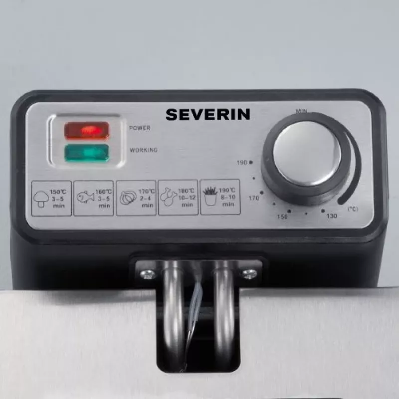 Fritüür Severin FR 2431 Single 3 L 2000 W roostevaba teras