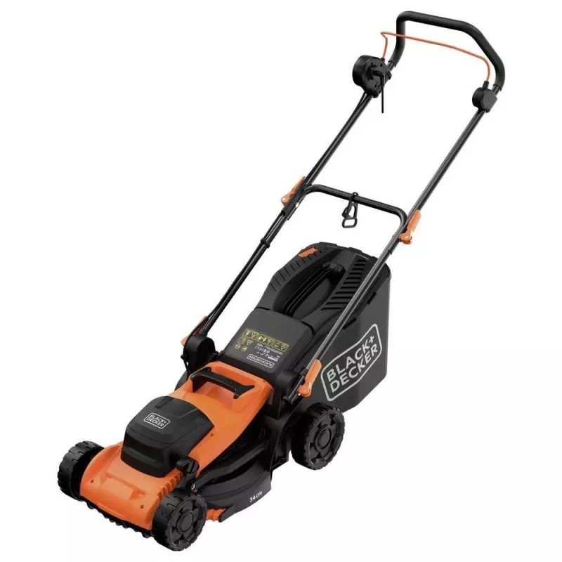 Juhtmega muruniiduk 1400W BEMWP340 Must+DECKER
