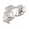 DeLOCK Keystone moodul RJ45 pistik LSA-le Cat.6A õhuke tööriistavaba