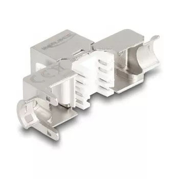DeLOCK Keystone moodul RJ45 pistik LSA-le Cat.6A õhuke tööriistavaba