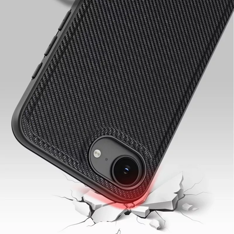 Ümbris Nevox 2499 mobiiltelefonile Must iPhone 16e 15,5 cm