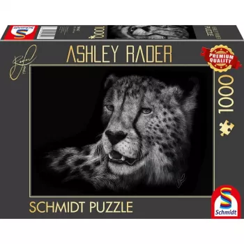 Ashley Rader: Kiirus - Gepard, Armumärgis, Pusle 1000 tükki