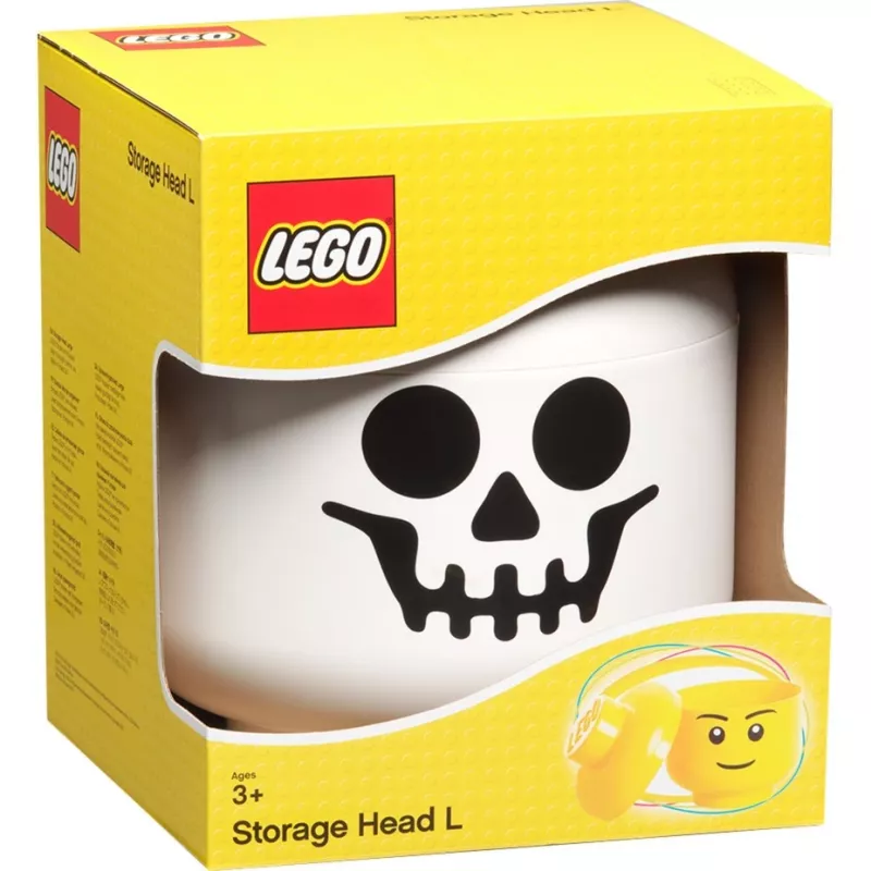 Hoiustamispea riiul Room Copenhagen LEGO Storage Head “Skeleton” suur 40321728