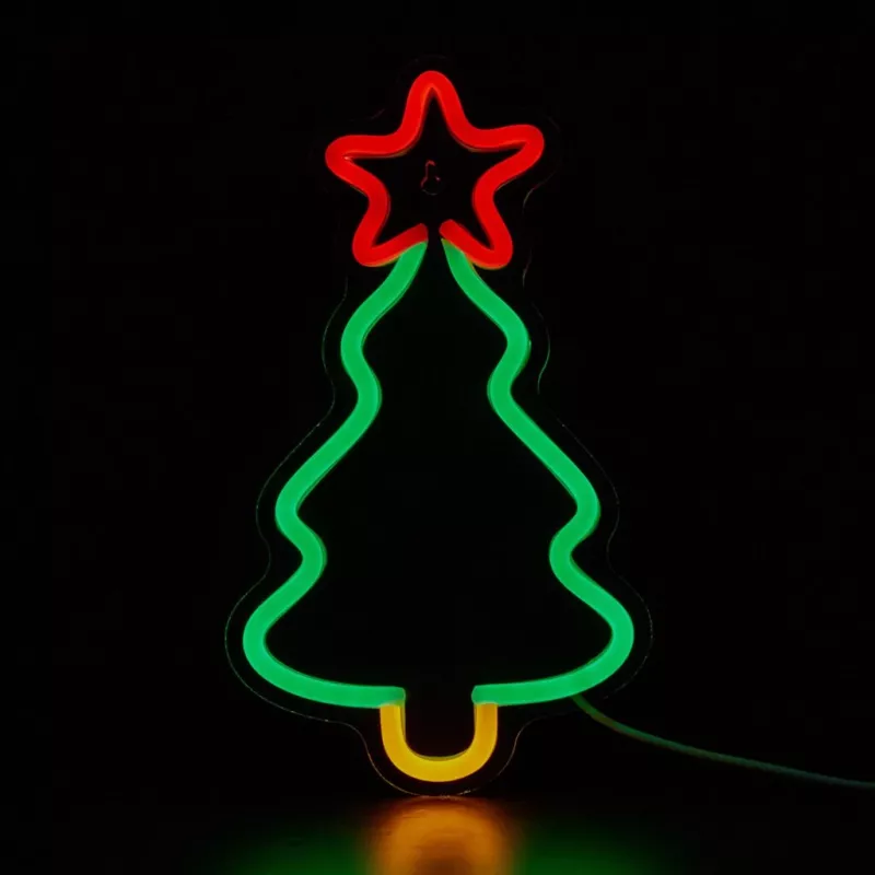Kunstjõulupuu MANTA SNL106MT neoonvalgustusega