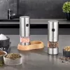 Caso soola- ja pipraveski | SpiceDuo | Elektriline | Korpus roostevabast terasest | Liitium