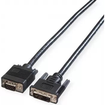 ROLINE DVI-VGA-kaabel, DVI (12+5) ST - HD15 ST 3,0m (11.04.5430)