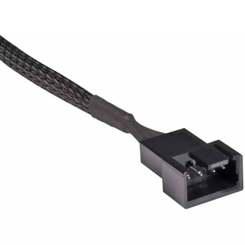 Kaablipikendus Alphacool 18675 Plastist Must 600 mm