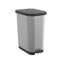 ROTHO Ribo Silver – pedaaliga prügikast – 35 l