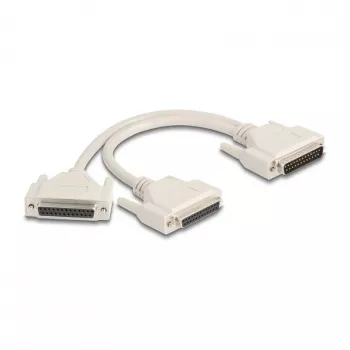 DeLOCK jadakaabel beež 0,3 m DB-25 65959