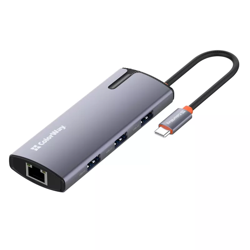ColorWay 6-ühes dokkimisjaam | CW-HUB03 | 100 W