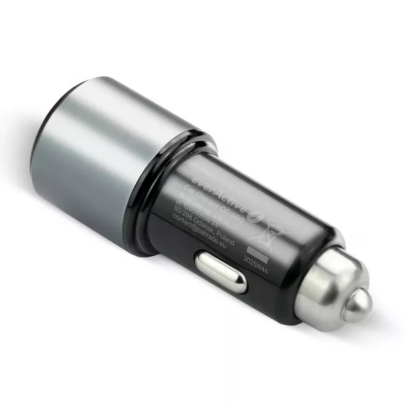 Autolaadija everActive CC-60Q, QC3.0, kuni 83W, USB auto toiteadapter