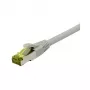patch-kaabel RJ45, CAT6A 500Mhz, 5m, hall, S-STP(S/FTP), TPE/LSZH(Ultraflex), AWG26, Cat.7 toorkaabliga, Synergy 21 (S217607)