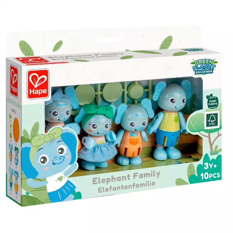 Hape elevandipere mängufiguur