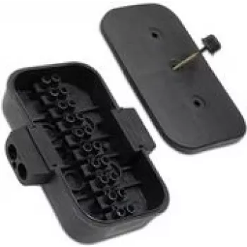 Jaotuskarp IWH 019063 — 10-pooluseline veekindel PVC-korpus