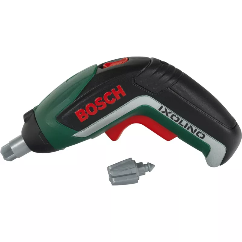 Theo Klein 8300 Bosch Ixolino akutoitel kruvikeeraja I, valguse ja heliga I vahetatavad otsikud I mänguasi lastele alates 3. eluaastast, patareitoitel