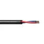 Audiokaabel PROCAB CLS215-CCA/1 100 m Must Vask AWG 16