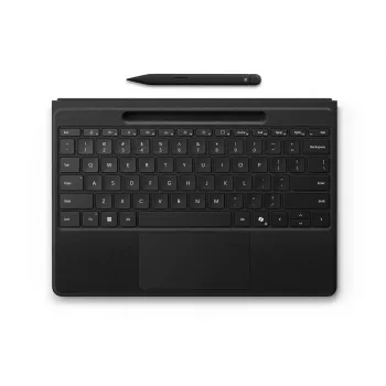 Microsoft Surface Pro Flex klaviatuur puuteplaadi ja õhuke Pen dokiga, QWERTZ saksa, Bluetooth, must (8YU-00006)
