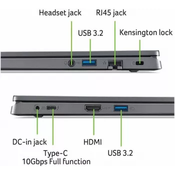 Sülearvuti Acer Aspire 17 A17-51GM 17,3 tolli Intel Core 7 150U 16 GB muutmälu 1,024 TB SSD GF RTX 2050 Win 11 Home