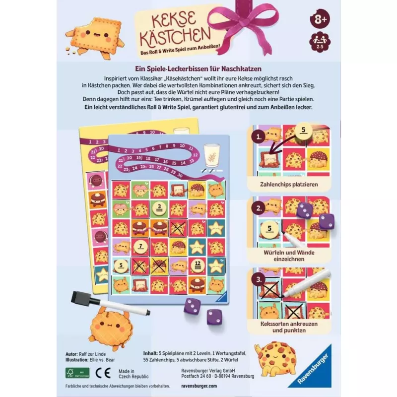 Ravensburger Cookie Box täringumäng