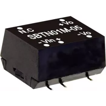 MEAN WELL SBTN01M-05 toiteadapter 1 W Sisendpinge 10.8 - 13.2 V Väljundpinge 5 V