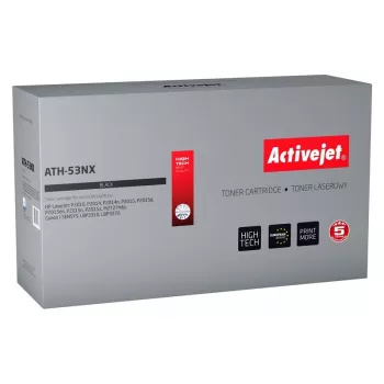 Tonerikassett ActiveJet ATH-53NX must, ühildub HP 53X/Canon CRG-715H, 7900 lehekülge, üksikpakend