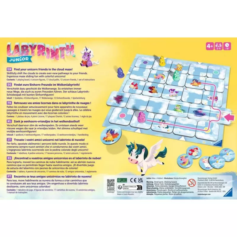 Lauamäng Ravensburger 23046 — plaadipõhine peremäng, 15-minutiline mänguaeg, alates 4. eluaastast