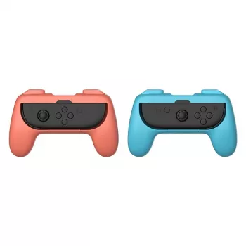 Kontrolleri käepide Subsonic Joy-Cons mugavuskäepide Switch & Switch 2 Roosa Türkiis