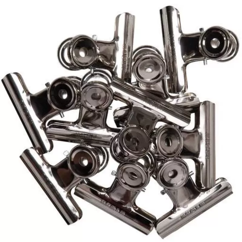 MAUL kirjaklamber metallist, värv: nikkel, laius: 50 mm, kinnituslaius: 20 mm, iseteeninduspakend (21750-96)