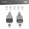 USB USB-C pikenduskaabel Digitus AK-300210-015-S