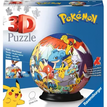 Ravensburger Pokemon 3D pusle 72 tk Multifilm